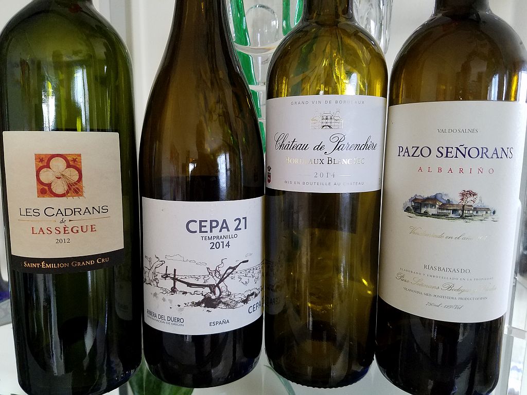 Select wines in this post