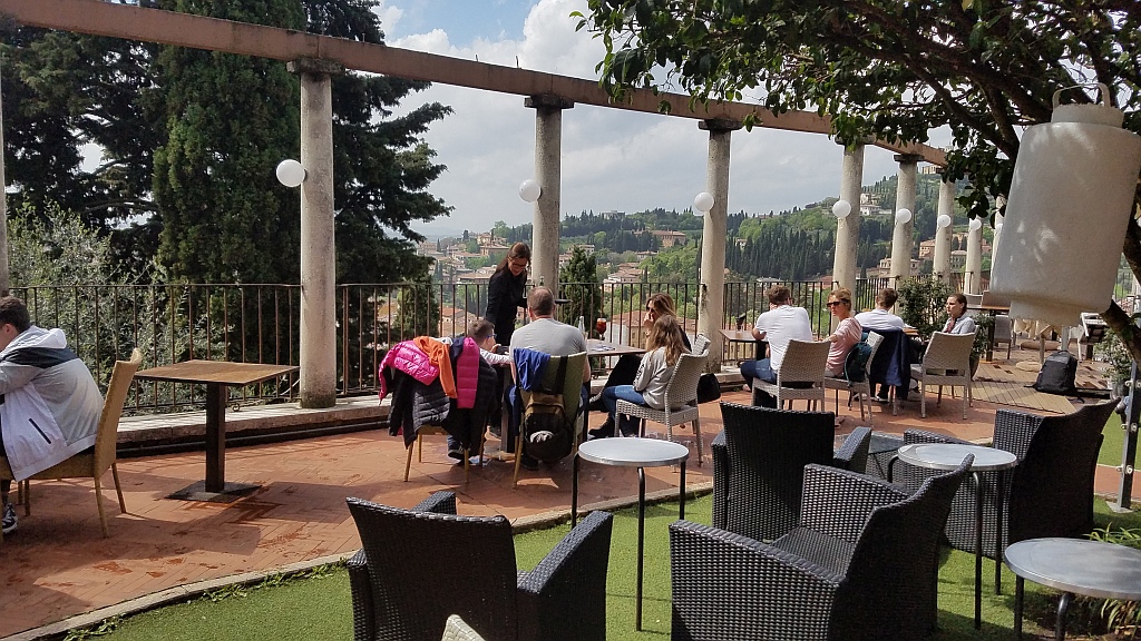 Verona dining Teodoricore terrace