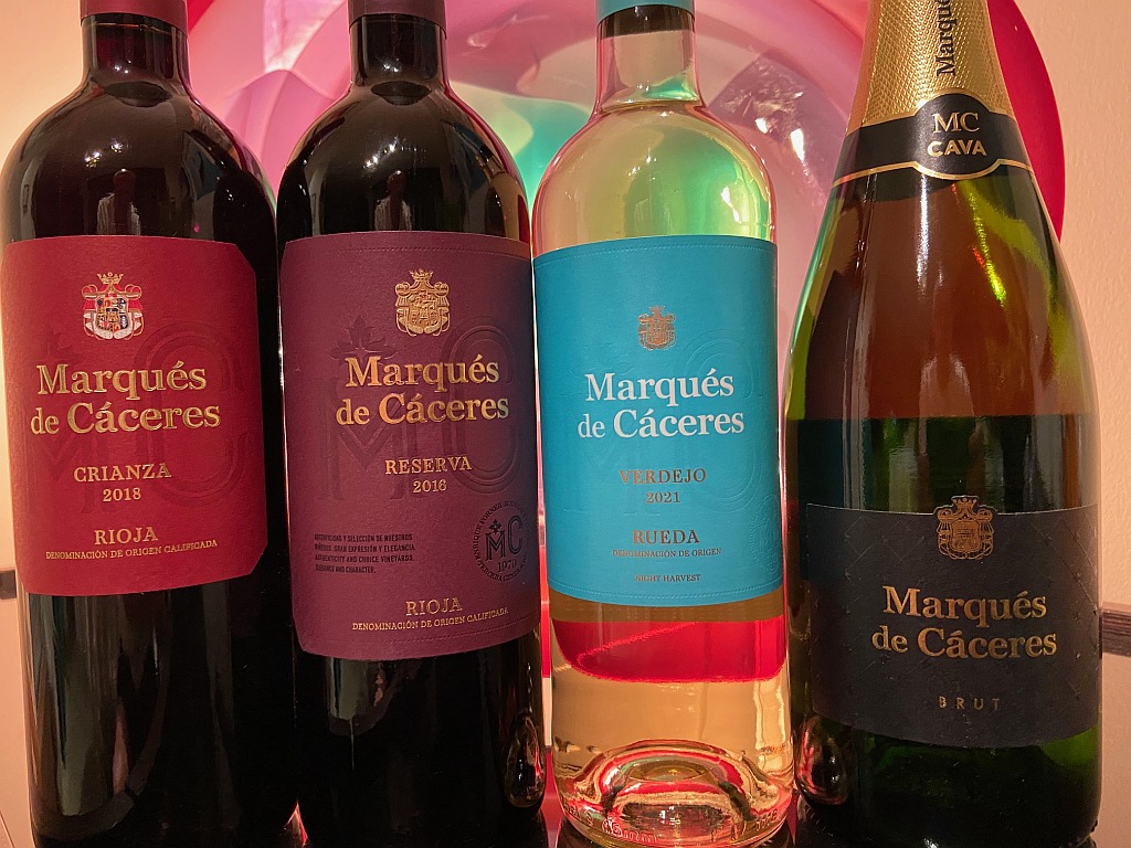 Marques-de-Caceres selected wine